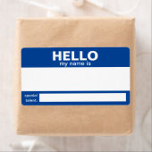 Hallo Mijn naam is.... event badge / sticker / lab (Insitu)