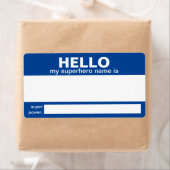 Hallo Mijn naam is.... event badge / sticker / lab (Insitu)