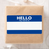 Hallo Mijn naam is.... event badge / sticker / lab (Insitu)