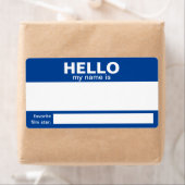 Hallo Mijn naam is.... event badge / sticker / lab (Insitu)