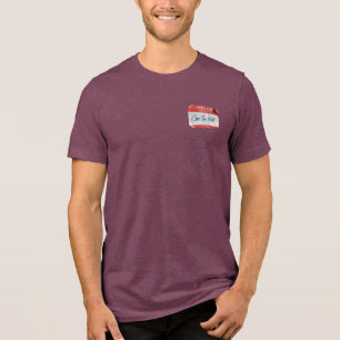Hallo: Mijn Naam Is Ga Naar De Hel! Tri-Blend Shirt
