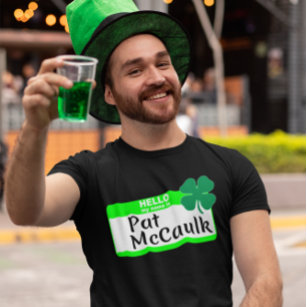 Hallo Mijn naam is Pat McCaulk T-shirt