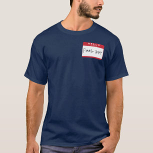 hallo mijn naam is Pool Boy T-shirt
