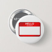 hallo mijn naam is... ronde button 5,7 cm (Voorkant /achterkant)