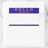 Hallo Mijn naam is Sticker (Tas)