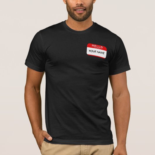 hallo Mijn naam is T-shirt (Voorkant)