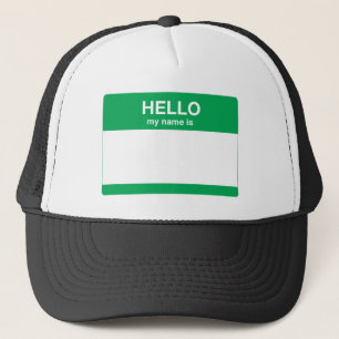 hallo, mijn naam is trucker pet