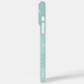 Hallo Mint Linen Pattern iPhone 7 Plus Case-Mate iPhone Case (Achterkant / Links)