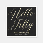 Hallo Moderne Script Typografie Servet (Voorkant)