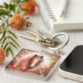 Hallo Mooi paard Sleutelhanger (Voorkant Rechts)