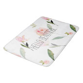 hallo mooie Waterverf Floral Badmat (Gekanteld)