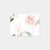 hallo mooie Waterverf Floral Post-it® Notes (Voorkant)