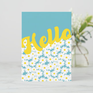 Hallo Negatieve ruimte Daisies
