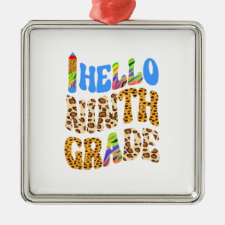 hallo negende graad metalen ornament