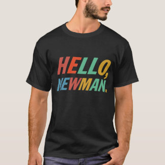 Hallo nieuw man t-shirt