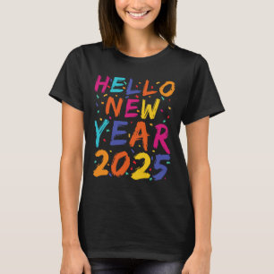 Hallo Nieuwjaar 2025 Family Matching Celebration P T-shirt