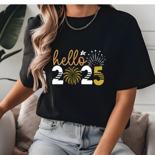 Hallo Nieuwjaar 2025 T-shirt
