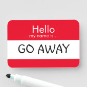 Hallo NL. Ga weg Naamplaatje (In situ)