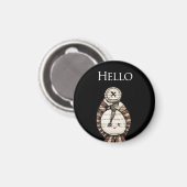 Hallo NL. Magneet (Voorkant / Achterkant)