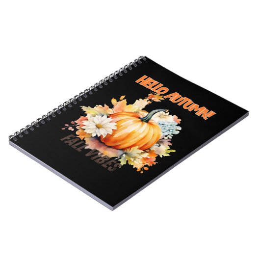 Hallo Notitieboek Pompoenthema (Linkerzijde)