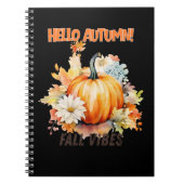 Hallo Notitieboek Pompoenthema (Voorkant)