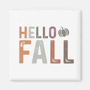 Hallo Nou? Herfst Magneet