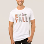 Hallo Nou? Herfst Tri-Blend Shirt (Voorkant)
