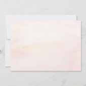 Hallo Pampas Grass Pink Kaart (Achterkant)