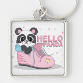 Hallo Panda Sleutelhanger (Voorkant)