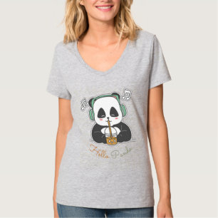 hallo panda t-shirt