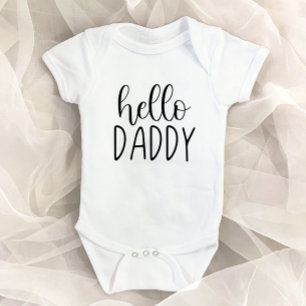 hallo Papa Zwangerschap Aankondiging pap Husband Romper