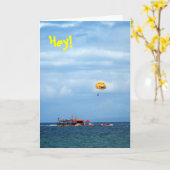 Hallo Parasailing Wahikuli Beach Park, hé, Kaart (Gele Bloem)