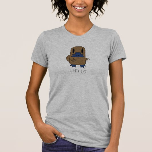 hallo Platypus Shirt (Voorkant)