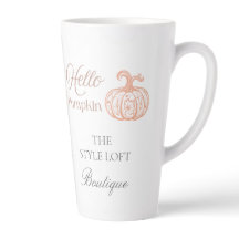 Hallo Pompoen Herfst Branding voor Boetiek Winkel