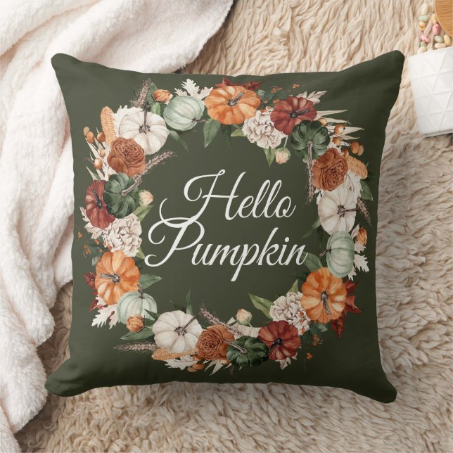 hallo Pompoen herfst oogst Thanksgiving Kussen (Deken)