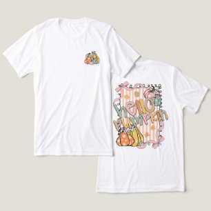 Hallo Pompoen Herfst seizoen Tri-Blend Shirt
