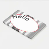 hallo post-it® notes (Schuin)