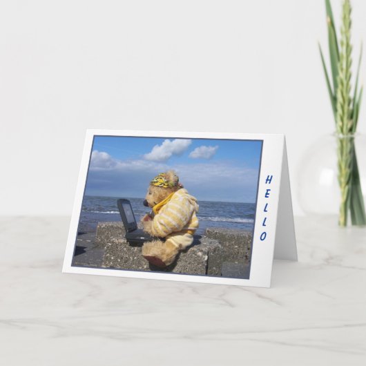 Hallo, post voor u kaart (Voorkant)