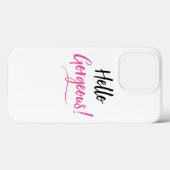 "Hallo Prachtig!" Case-Mate iPhone Case (Achterkant (horizontaal))