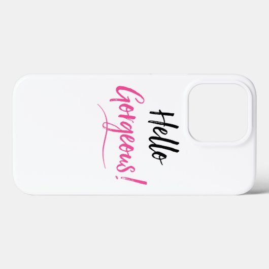 "Hallo Prachtig!" Case-Mate iPhone Case (Achterkant (horizontaal))