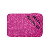 hallo prachtige Glitter Kijk | Inspirerend offerte Badmat (Voorkant)