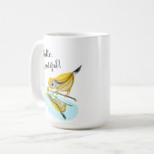 hallo prachtige Goldfinch Reflection Koffee Mok (Voorkant links)