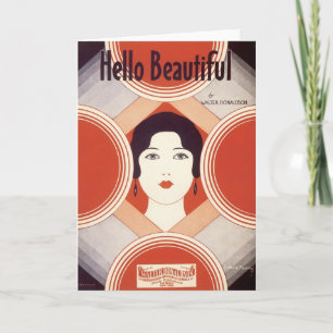 hallo prachtige  Hoesje Kaart