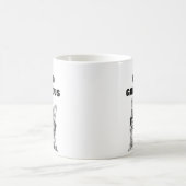 hallo prachtige zwarte en witte mok van 11oz katte (Center)