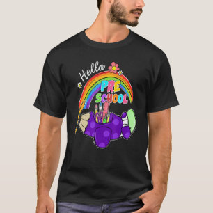 Hallo Pre K Leraren Studenten Potlood Terug Naar S T-shirt