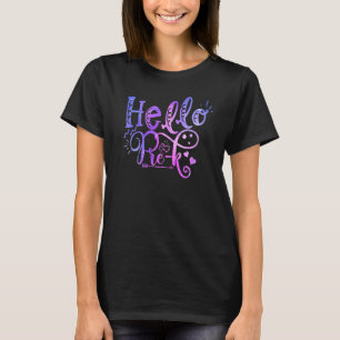 hallo Pre-K Team Terug naar de opleiding van leerk T-shirt