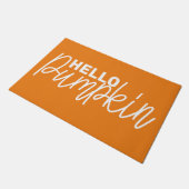 hallo Pumpkin-deurmat Deurmat (Schuin)