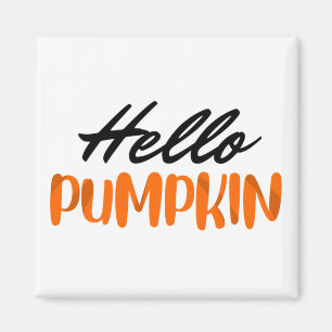 hallo Pumpkin Herfst Season Autumn Magneet
