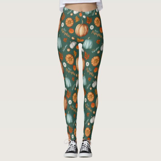 hallo Pumpkin Leggings (Voorkant)