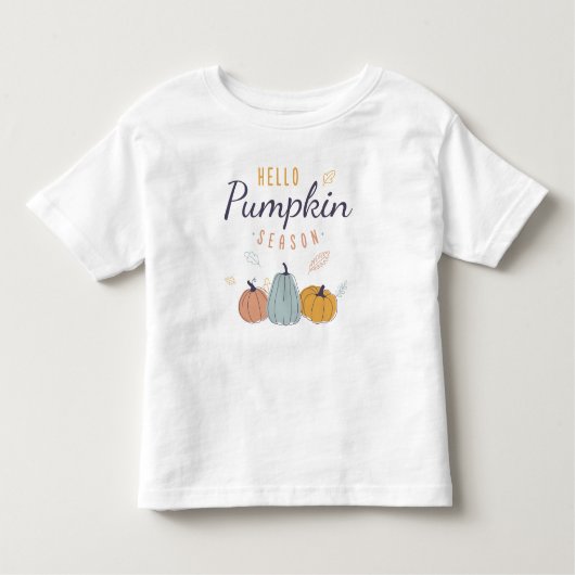 hallo Pumpkin Season Kinder Shirts (Voorkant)